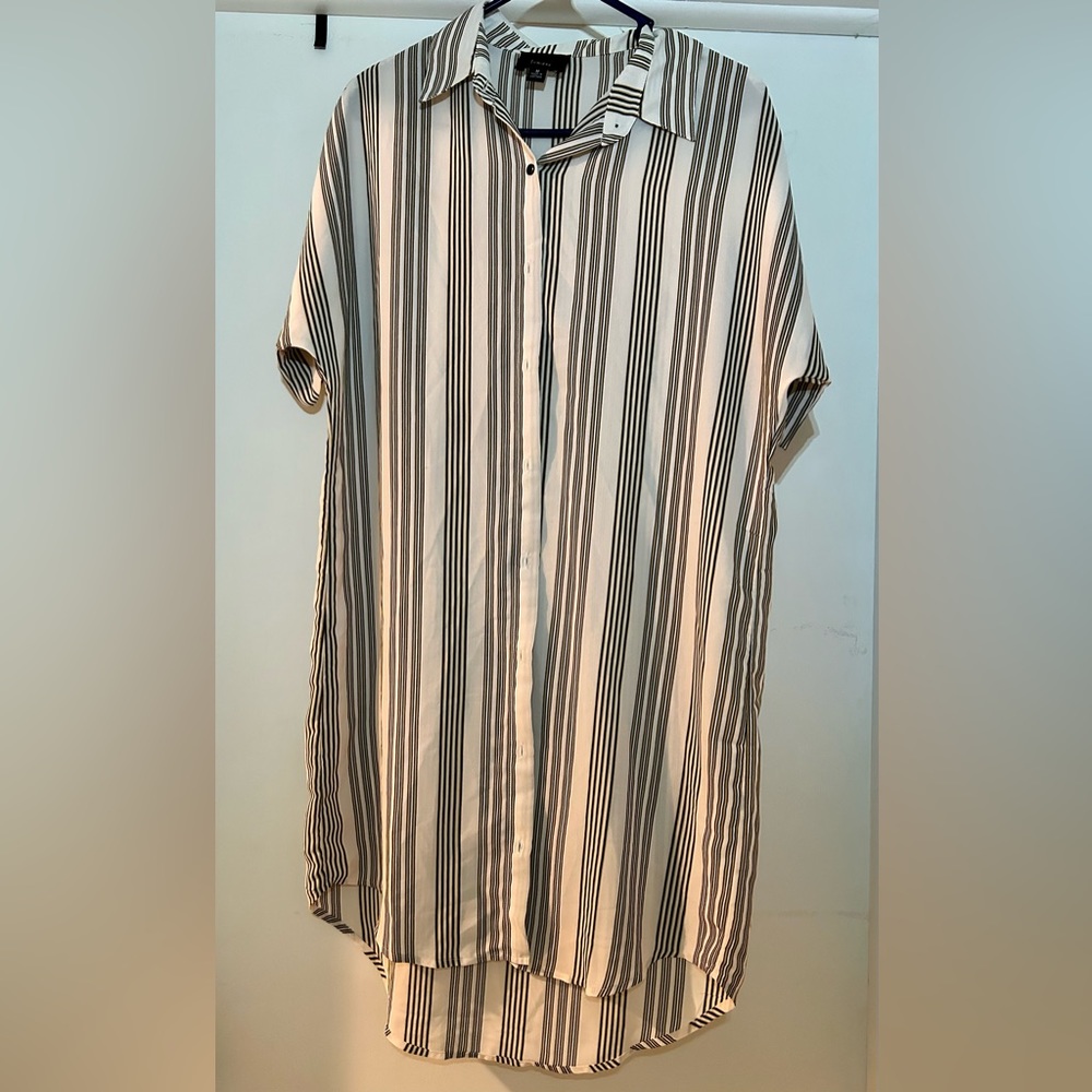 Lumiere Womens Shirt Dress Size Medium